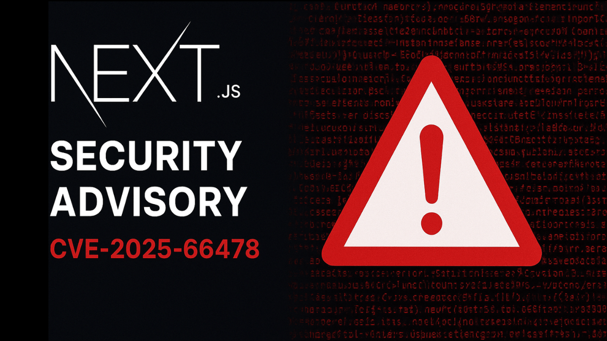 Lỗ hổng bảo mật CVE-2025-66478 ảnh hưởng nghiêm trọng đến Next.js (CVSS 10.0)